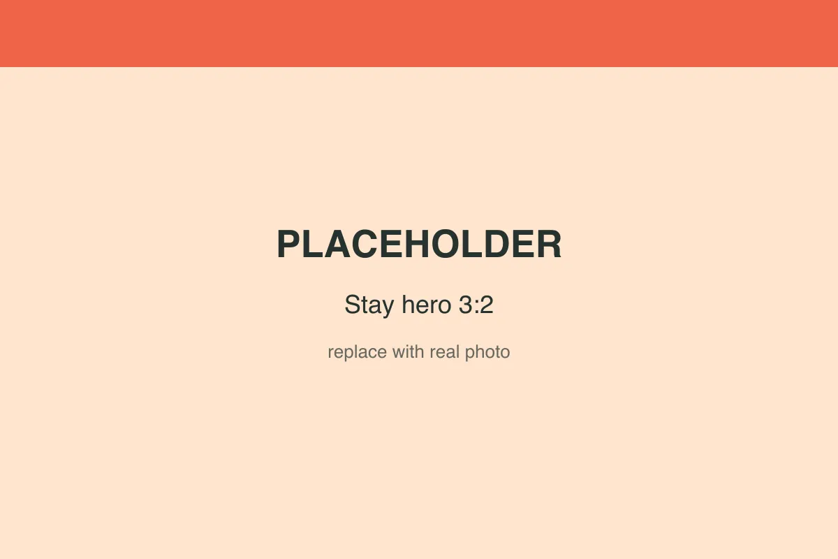 Placeholder image — replace with a real Airbnb listing photo.